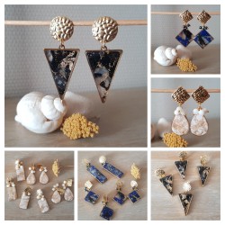 Boucles d'oreilles Etoiles...